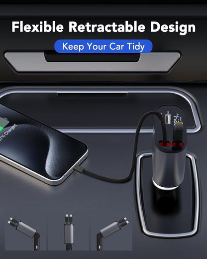 Retractable Car Charger