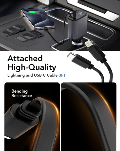 Retractable Car Charger