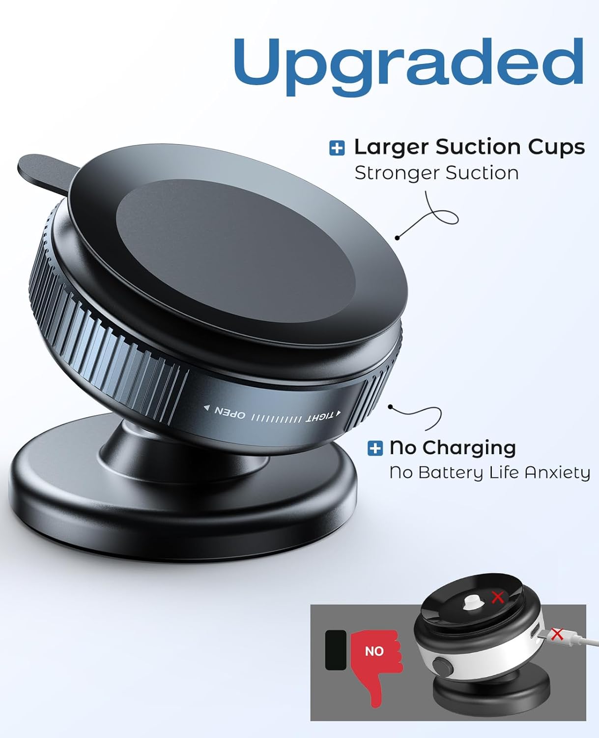 Magnetic Phone Holder for Car and Desk