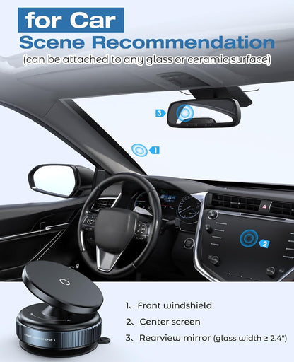 Magnetic Phone Holder for Car and Desk