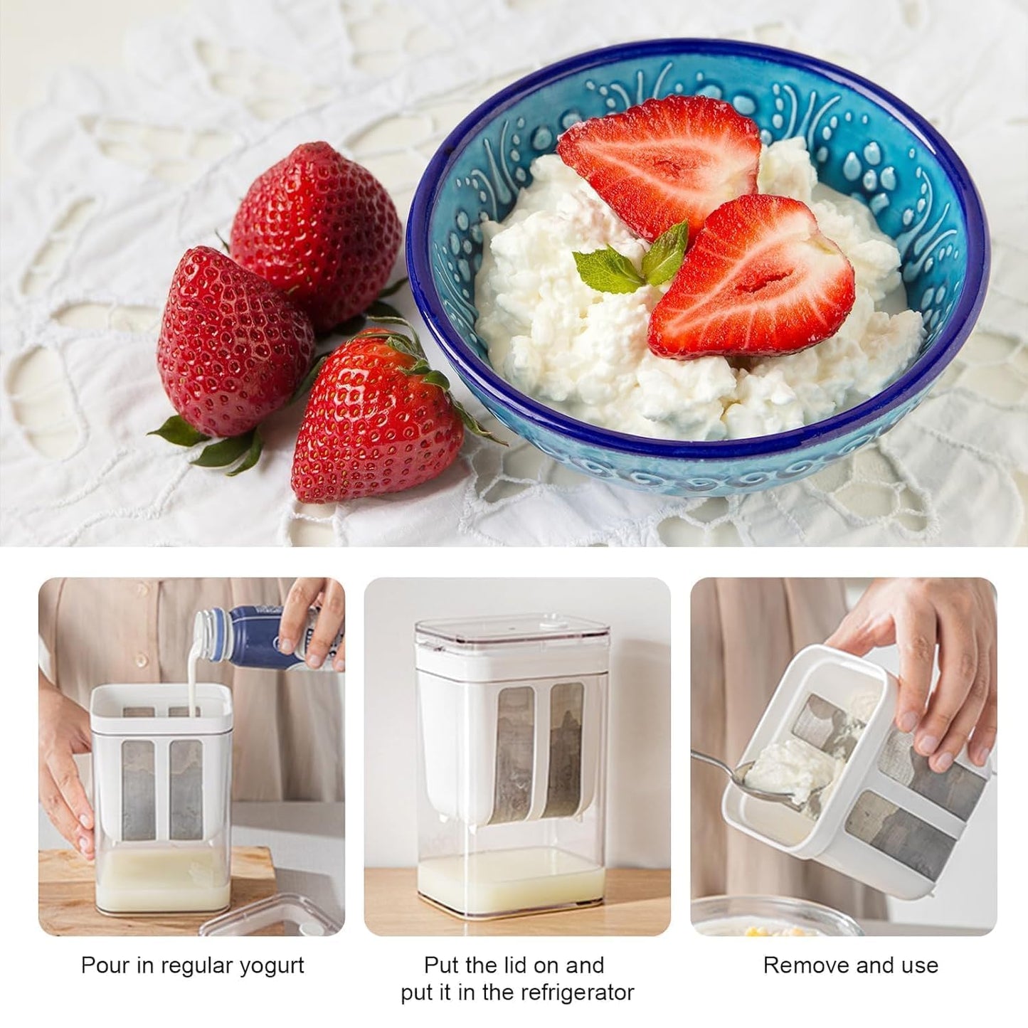 Greek Yogurt & Curd Maker