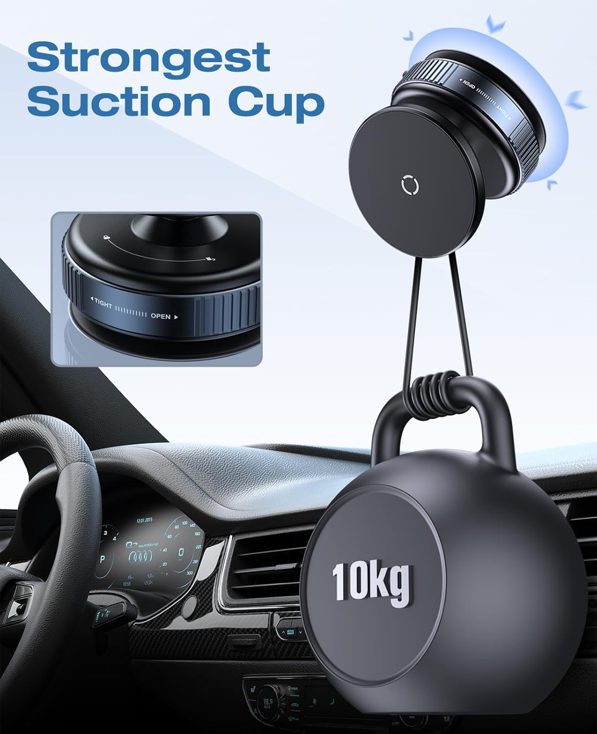 Magnetic Phone Holder for Car and Desk