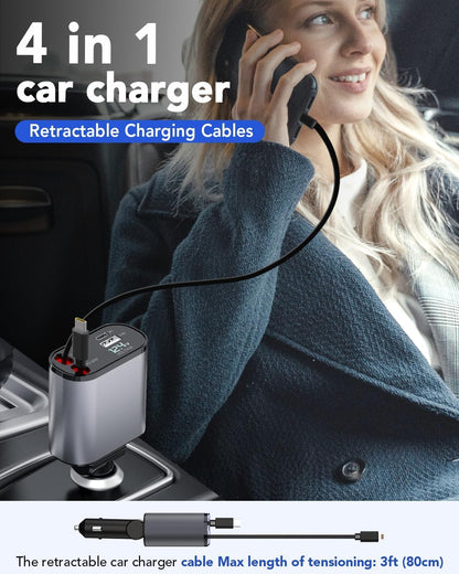 Retractable Car Charger