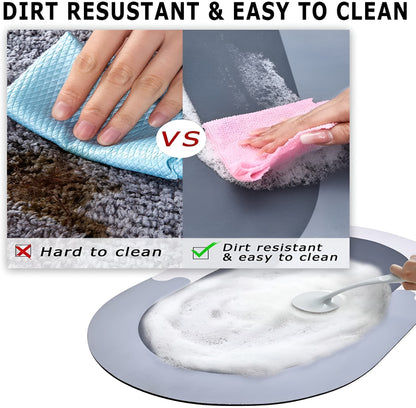 Water Absorbent Bathroom Door Mat